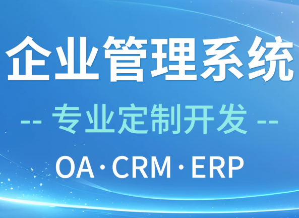 企业管理系统定制开发（OA/CRM/ERP）